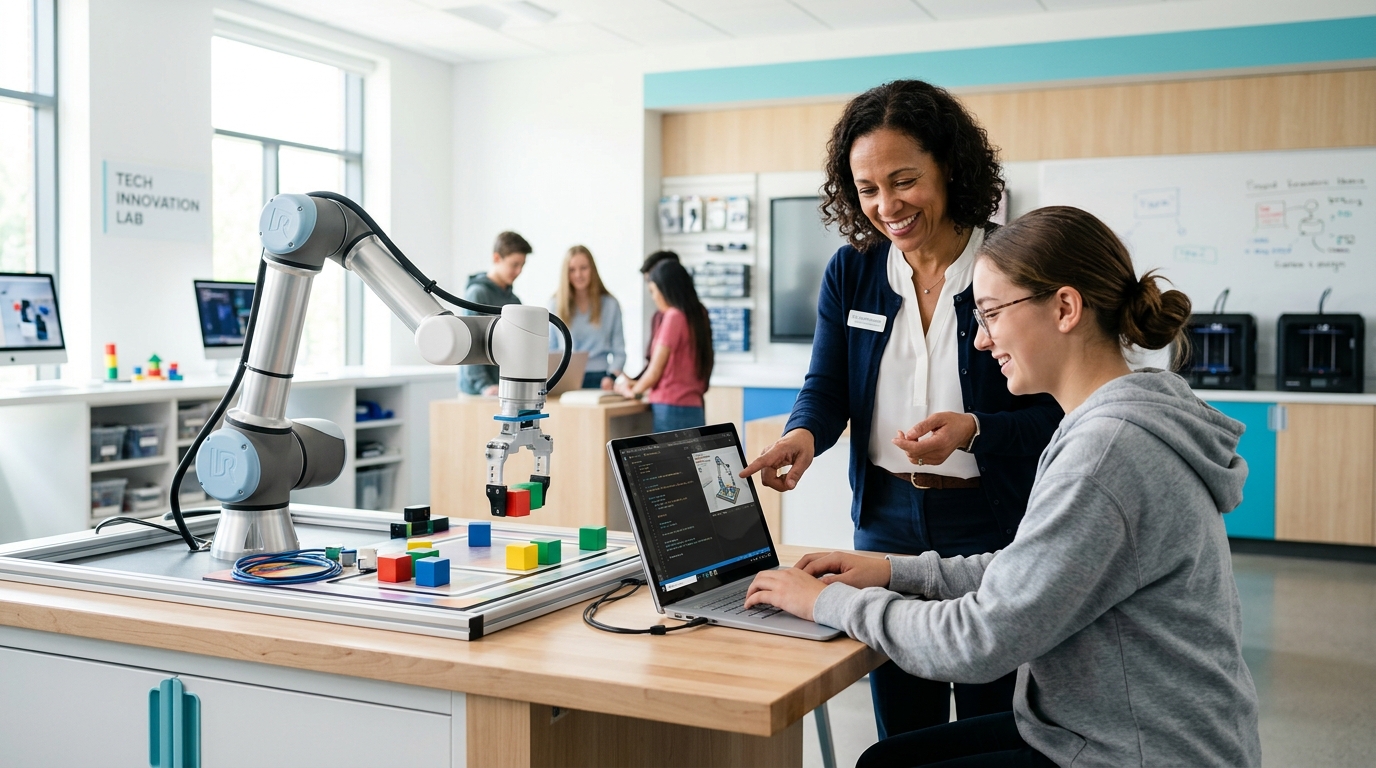 Novus EdTech Hands-on Robotics Mentorship