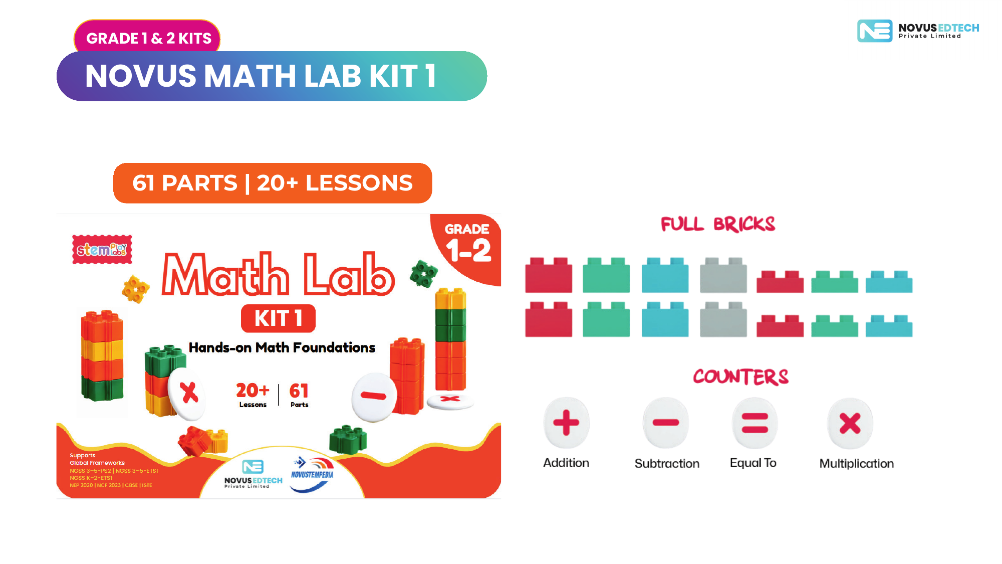 Maths Sphere — Novus Math Lab Kit 1